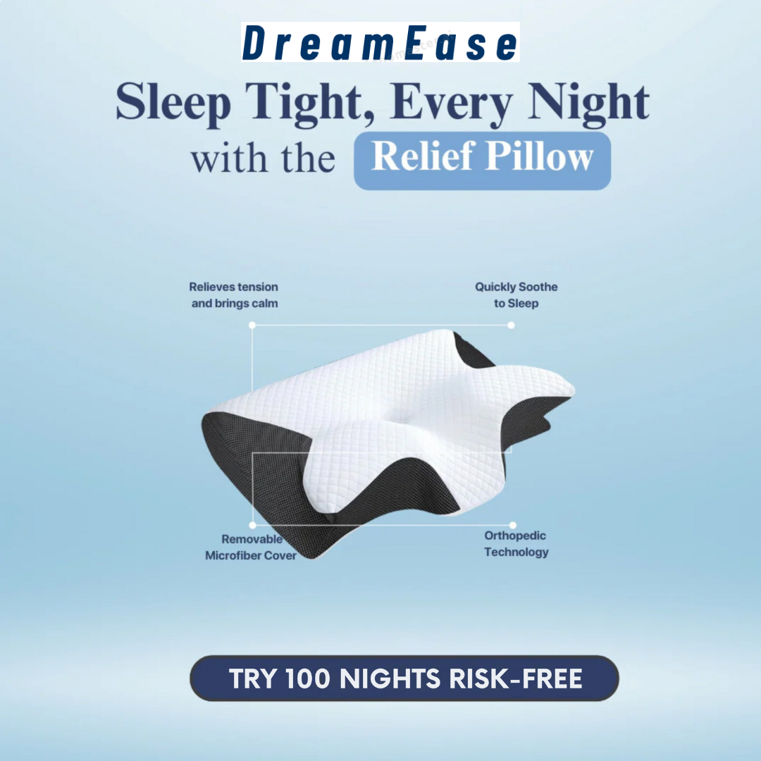 DreamEase ™ ComfortAlign Neck Pillow