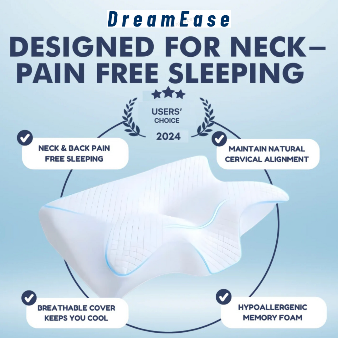 DreamEase ™ ComfortAlign Neck Pillow